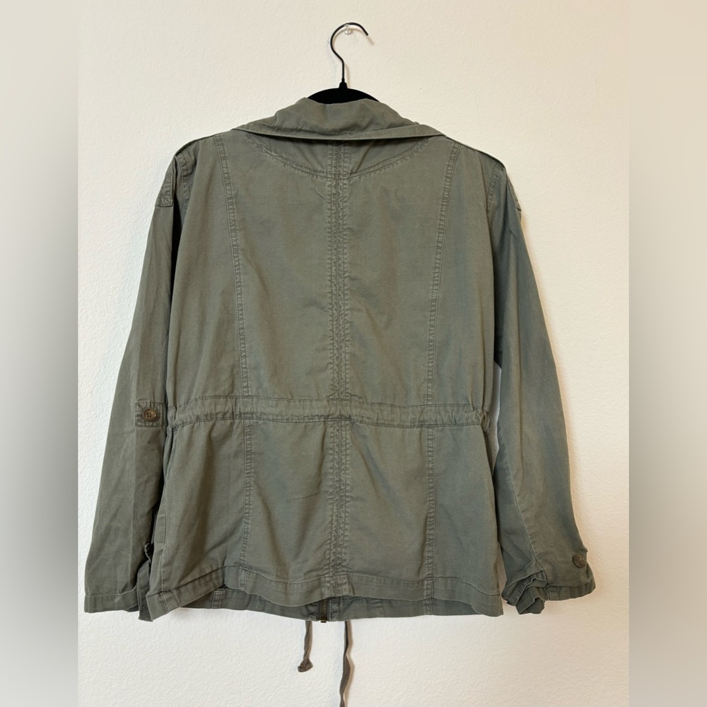 Bar III army green utility jacket size Small S gorpcore‎ street wear - Picture 4 of 16